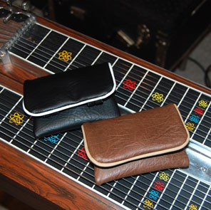 steel guitar pick and bar pouch